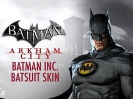 Batman: Arkham City - Batman Inc. Batsuit Skin Cover